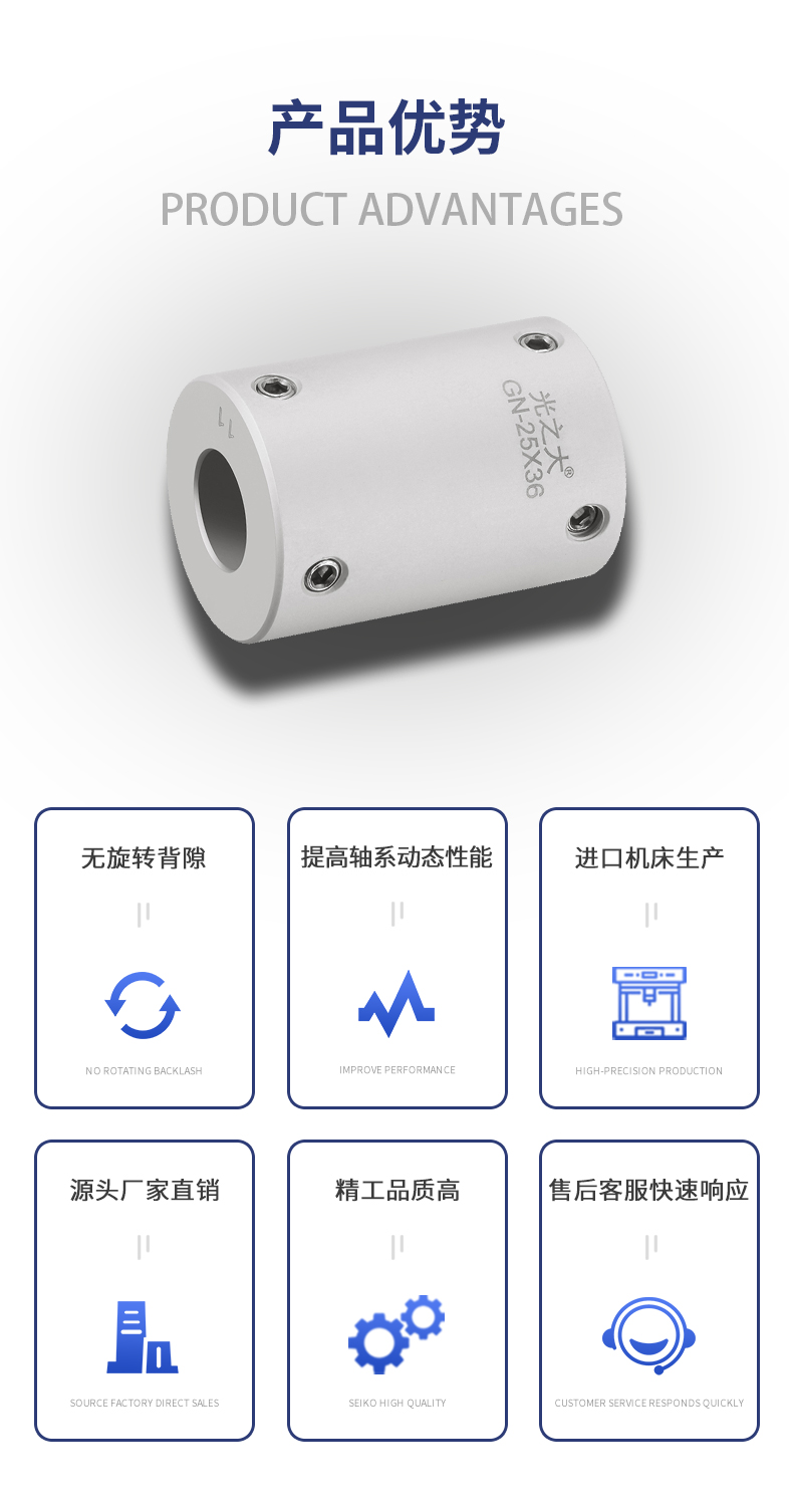广东光之大 GN - 铝合金刚性顶丝系列产品,品质卓越之选! - 广东光之大传动元件有限公司