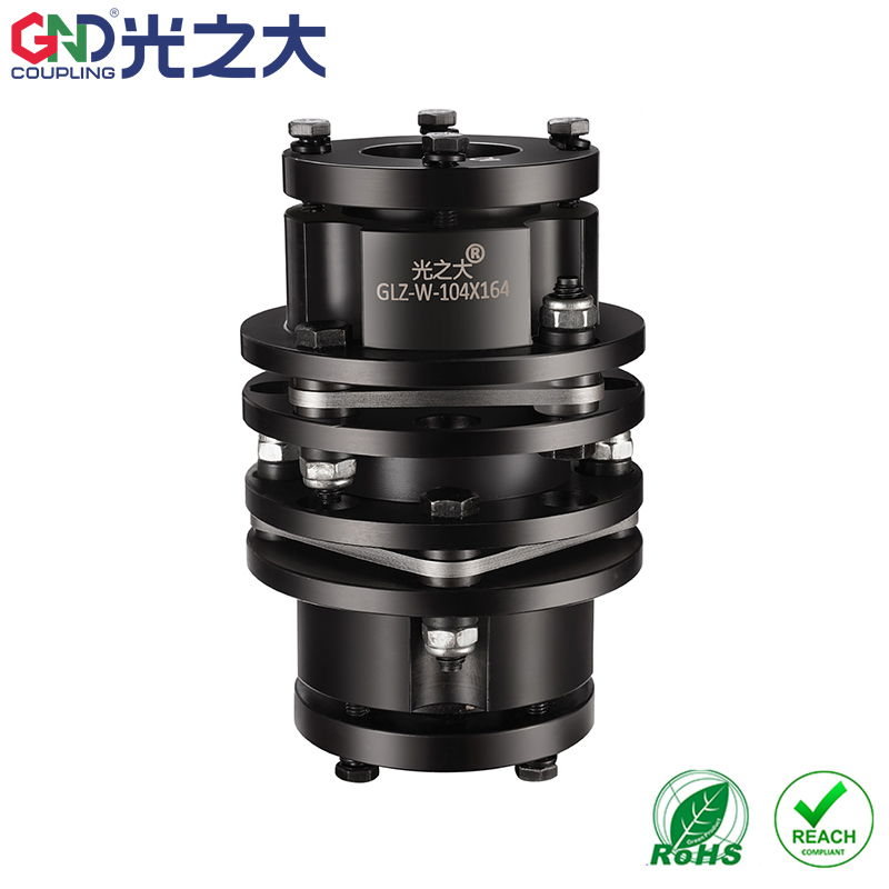 广东光之大 GLZ - W 45#钢四螺丝外螺母双膜片胀套系列产品 - 广东光之大传动元件有限公司